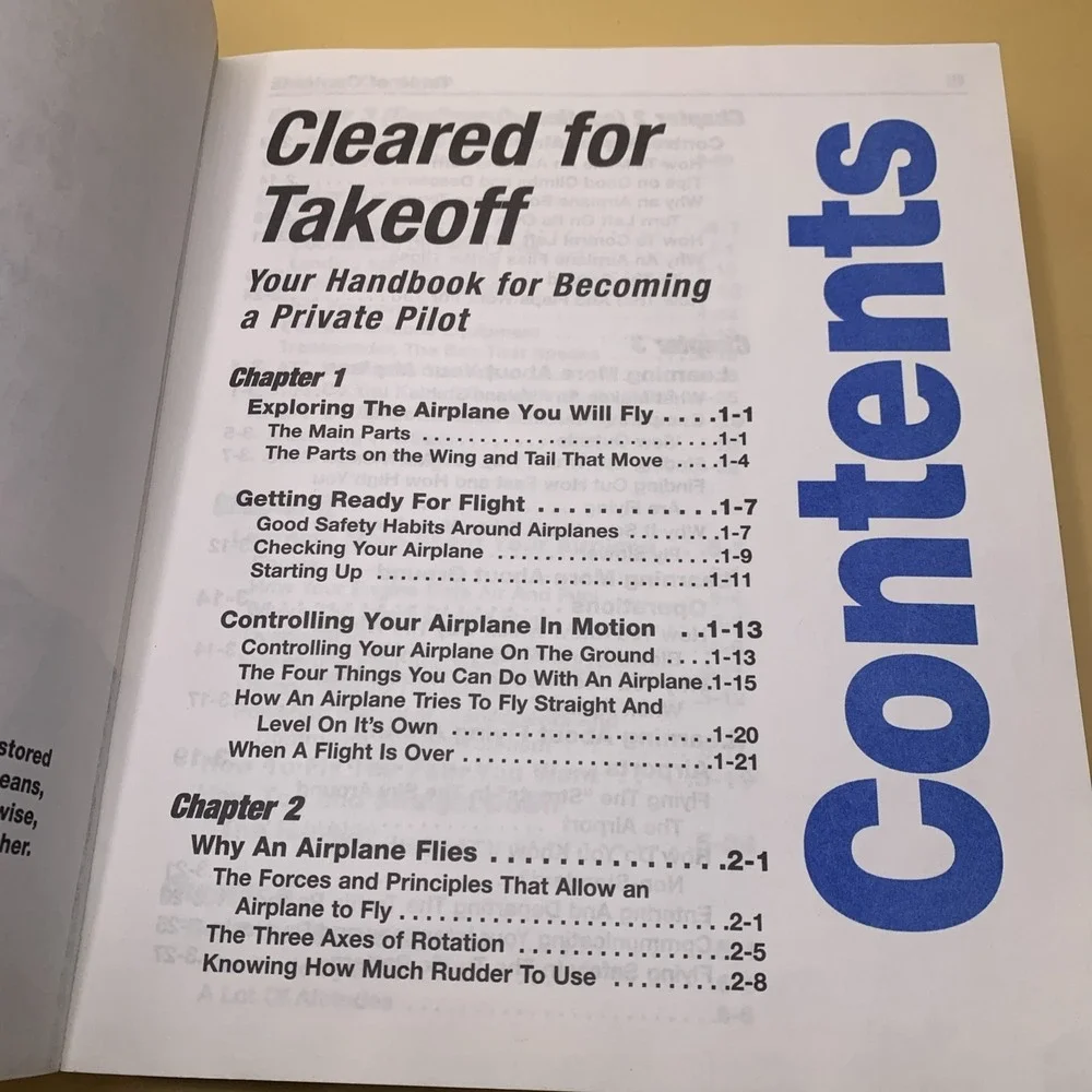 Cleared For Takeoff Cessna Private Pilot Training Program Book Only